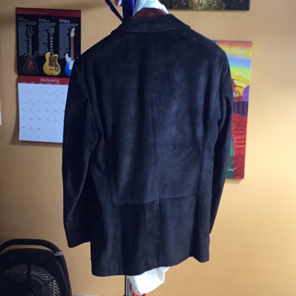 Gucci Super Heavy Brown Suede Dress Coat - Picture 7 of 16